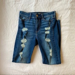 High rise Hollister skinny jeans!